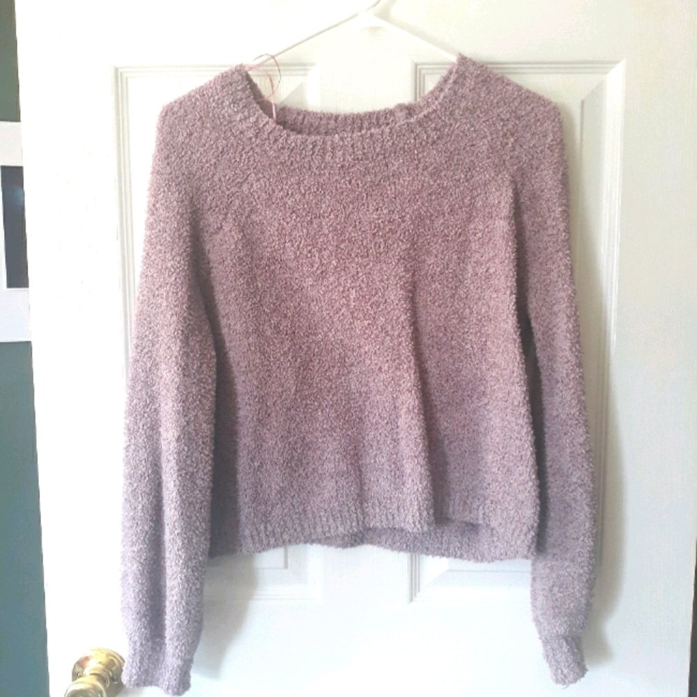 Super Cozy Purple Sweater
